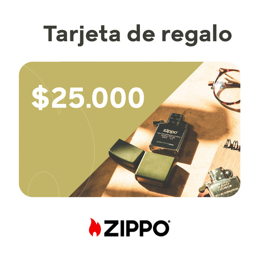 Tarjeta de Regalo Zippo — El Regalo Perfecto