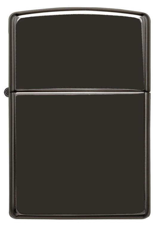 Front view of the Ebony Classic Case Lighter