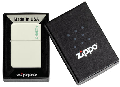 Classic Glow In The Dark Zippo Logo