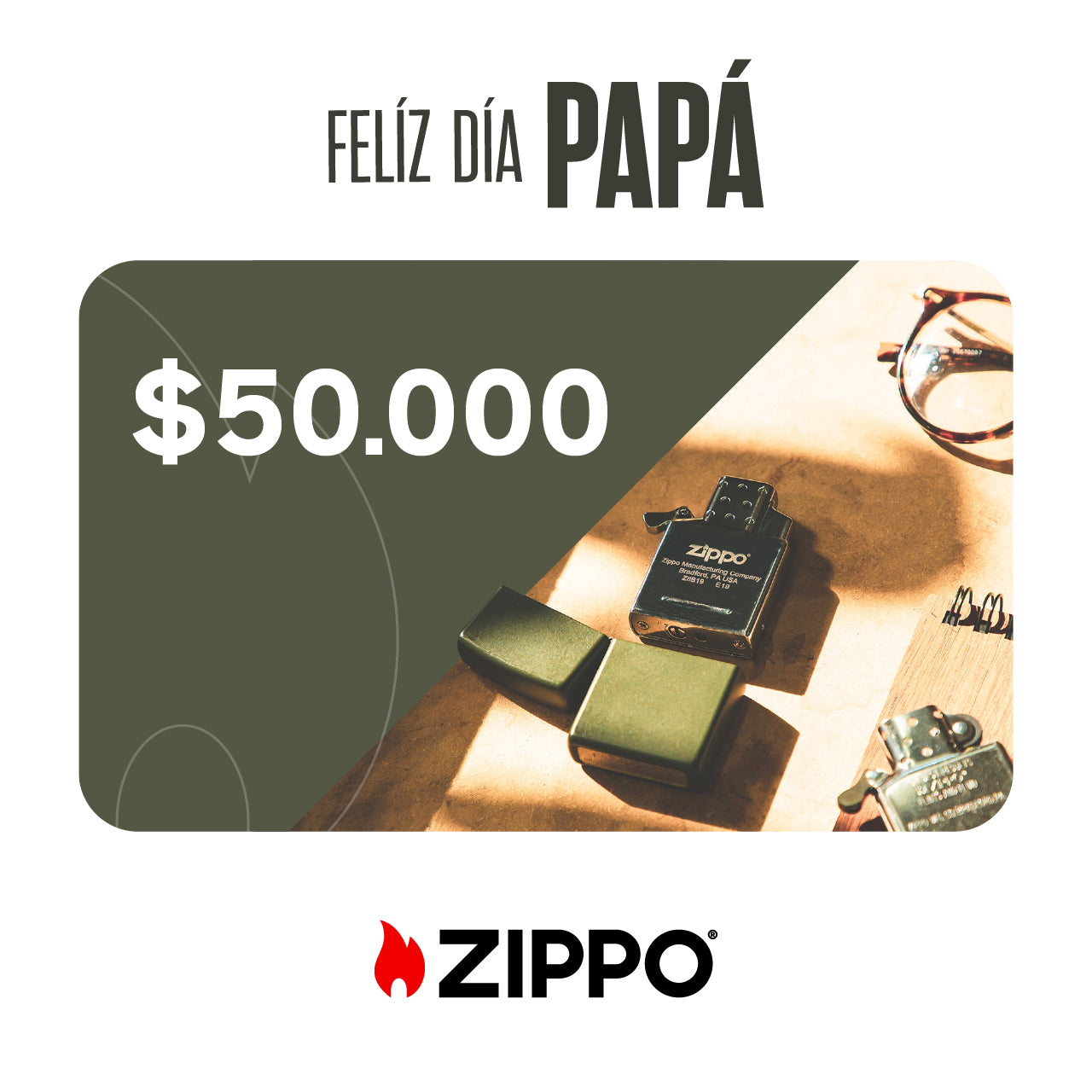 Tarjeta de Regalo Zippo — El Regalo Perfecto