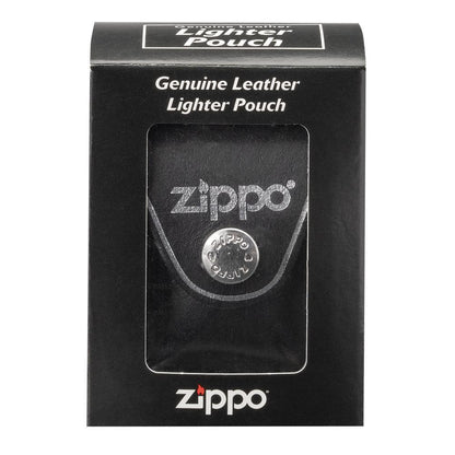 Black Lighter Pouch- Clip in its packaging