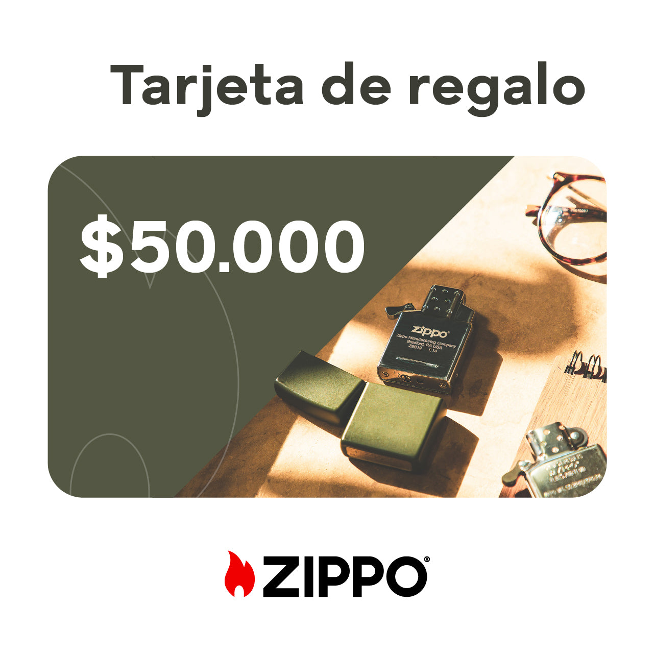 Tarjeta de Regalo Zippo — El Regalo Perfecto