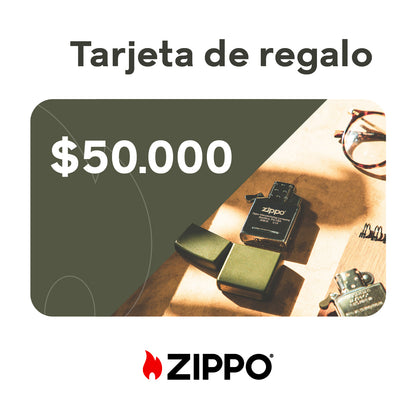 Tarjeta de Regalo Zippo — El Regalo Perfecto