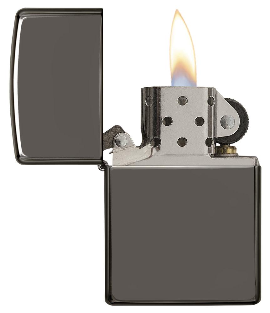 Encendedor Zippo Black Ice® + Inserto Pipa | Zippo Chile