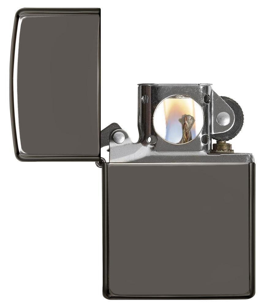 Encendedor Zippo Black Ice® + Inserto Pipa | Zippo Chile