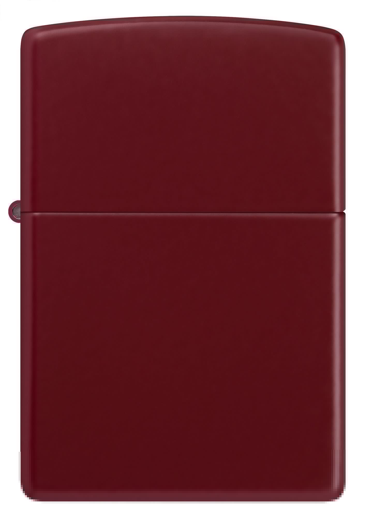 Front view of Zippo Classic Merlot Windproof Lighter.