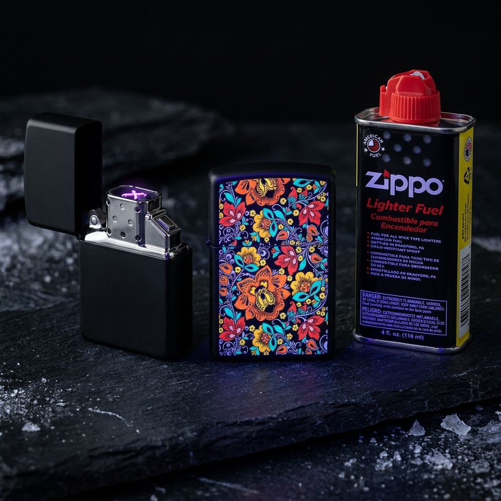 Kit Dark Winter — Seta Luz Negra + Inserto Arco Eléctrico + Combustible
